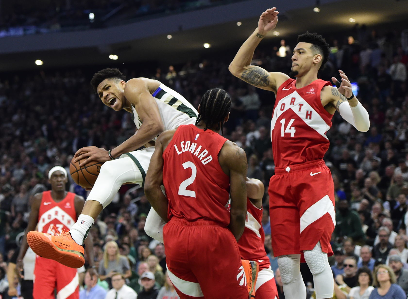 Raptors 105, Bucks 99